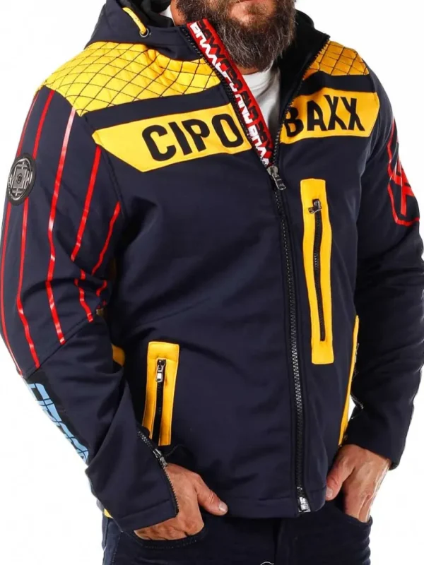 Advance Jakke - Morkebla^Cipo & Baxx Best Sale