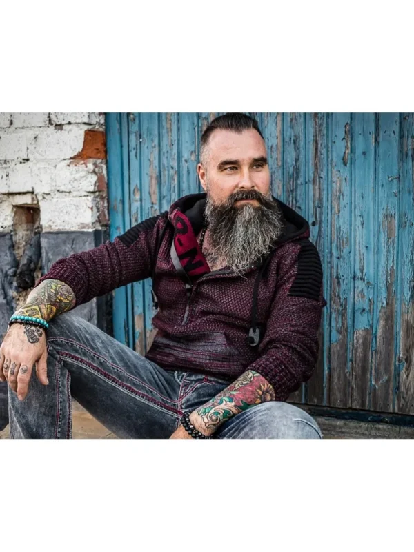 Artemis Hoodie - Vinrod/Sort^Rusty Neal Flash Sale