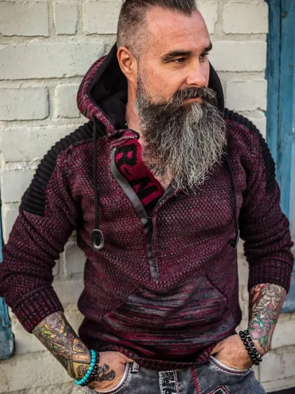 Artemis Hoodie - Vinrod/Sort^Rusty Neal Clearance