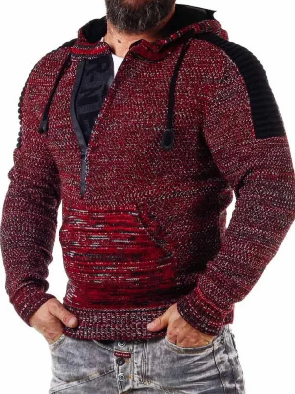 Artemis Hoodie - Rod/Sort^Rusty Neal New