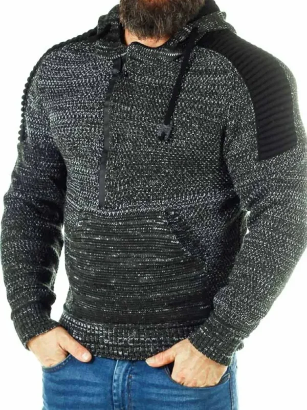 Artemis Hoodie - Sort/Petrol^Rusty Neal Sale