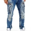Asphalt Law Jeans - Morkebla^Cipo & Baxx Cheap