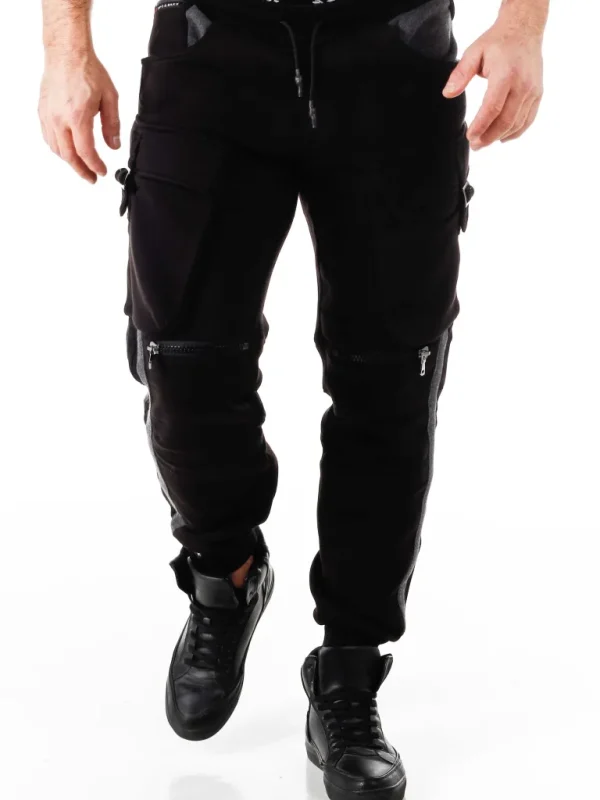 Atlantis Sweatpants - Sort/Gra^Cipo & Baxx Store