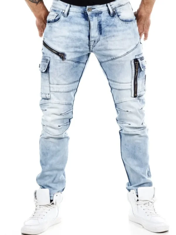 Atreus Jeans - Lyseblå^Cipo & Baxx Outlet
