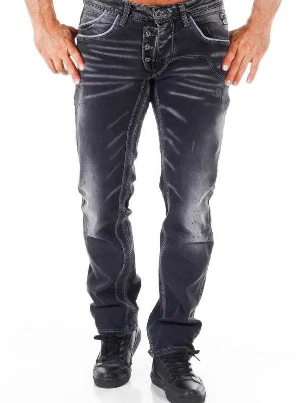 Atticus Jeans - Sort^Rusty Neal Sale