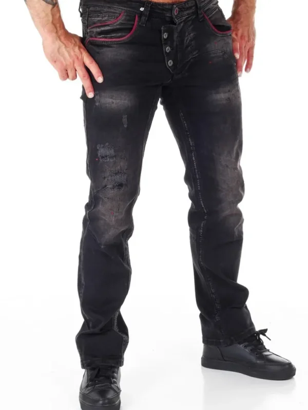 Atticus Jeans - Sort^Rusty Neal Cheap