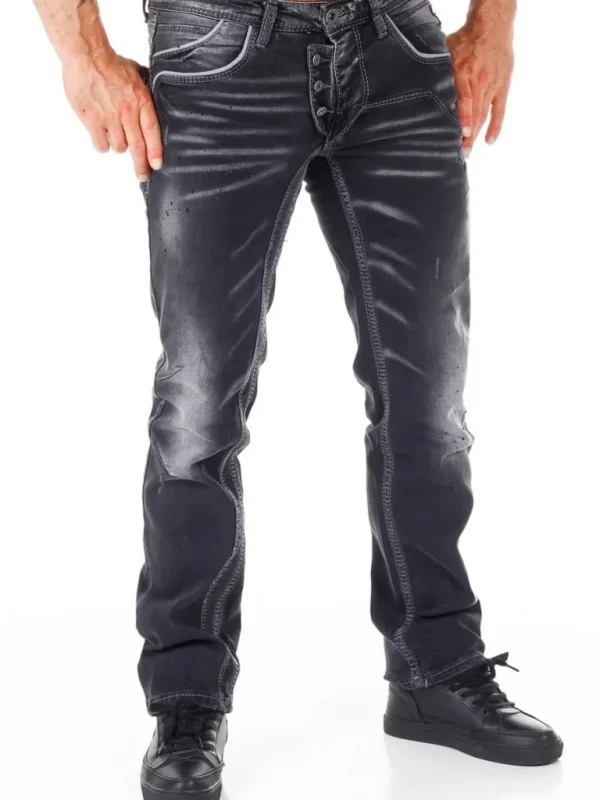 Atticus Jeans - Sort^Rusty Neal Sale