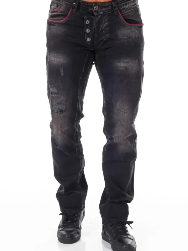 Atticus Jeans - Sort^Rusty Neal Cheap