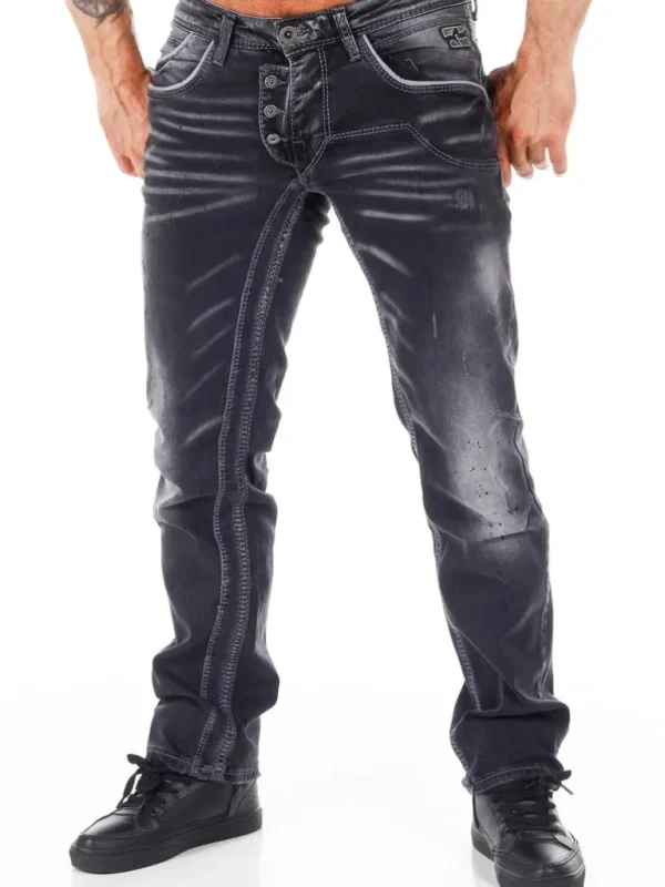 Atticus Jeans - Sort^Rusty Neal Sale