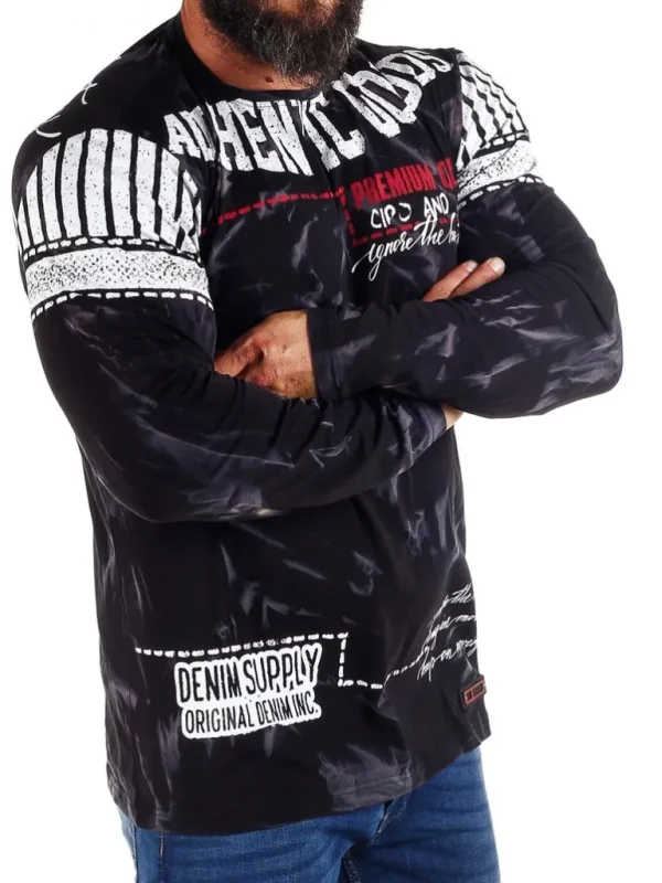 Authentic Longsleeve - Sort^Cipo & Baxx New