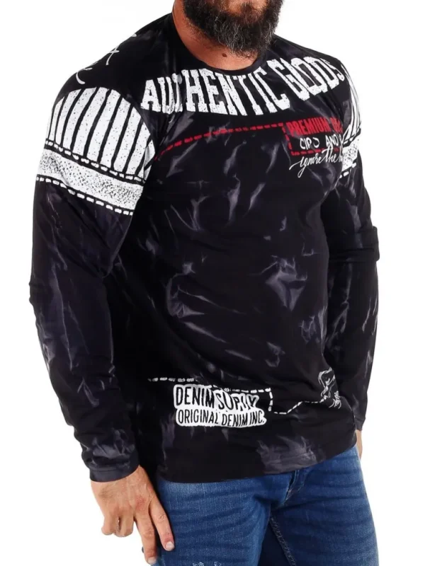 Authentic Longsleeve - Sort^Cipo & Baxx New