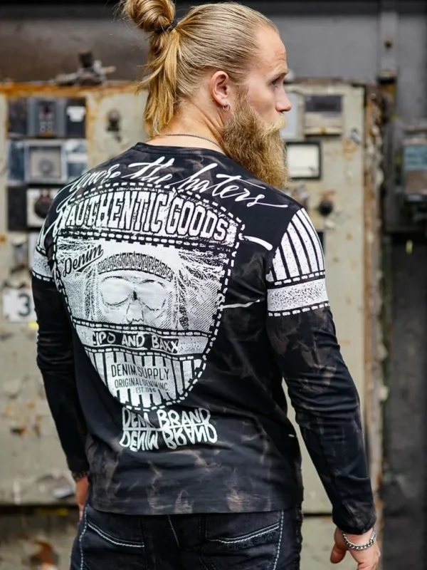 Authentic Longsleeve - Sort^Cipo & Baxx New