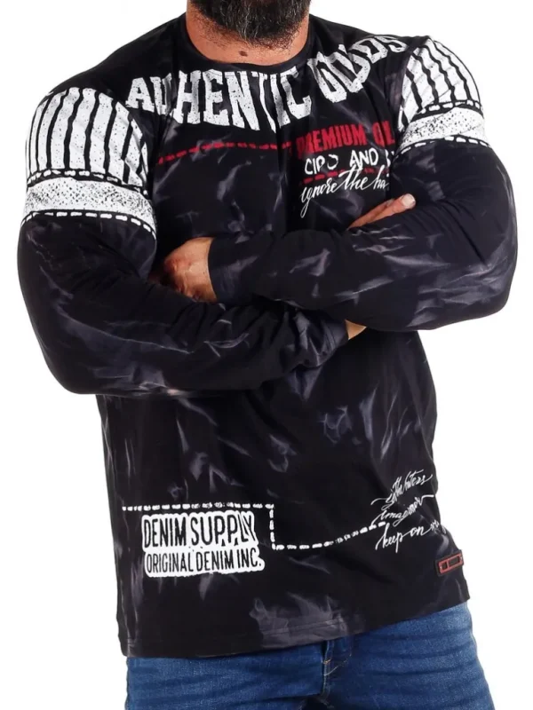 Authentic Longsleeve - Sort^Cipo & Baxx New