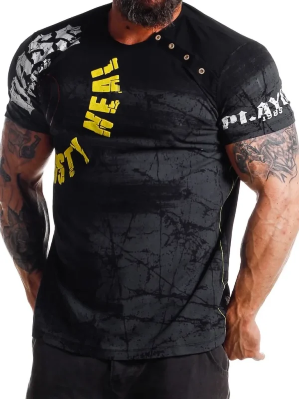 Base T-Shirt - Sort^Rusty Neal Discount