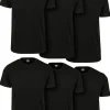 Basic T-Shirt 6-Pak - Sort^Urban Classics Outlet