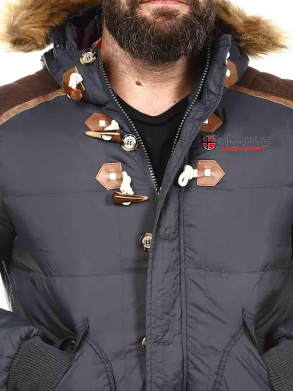 Belphegore Geo Norway Vinterjakke - Morkegra^Geographical Norway Flash Sale