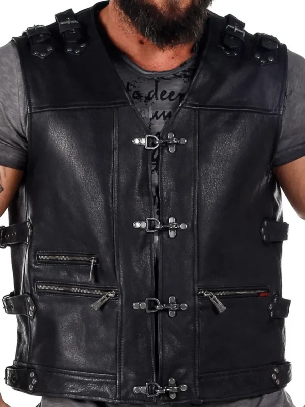 Biker D12 Skindvest - Sort^Dirty 12 Hot