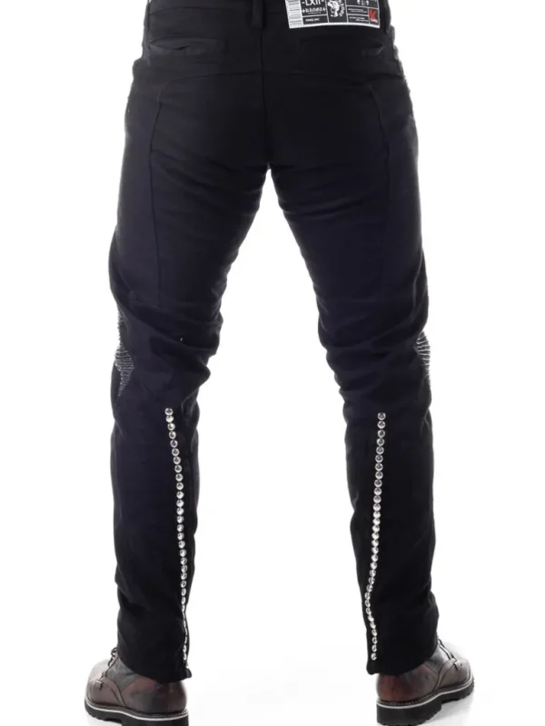 Black Stud Jeans - Sort^Kingz Cheap