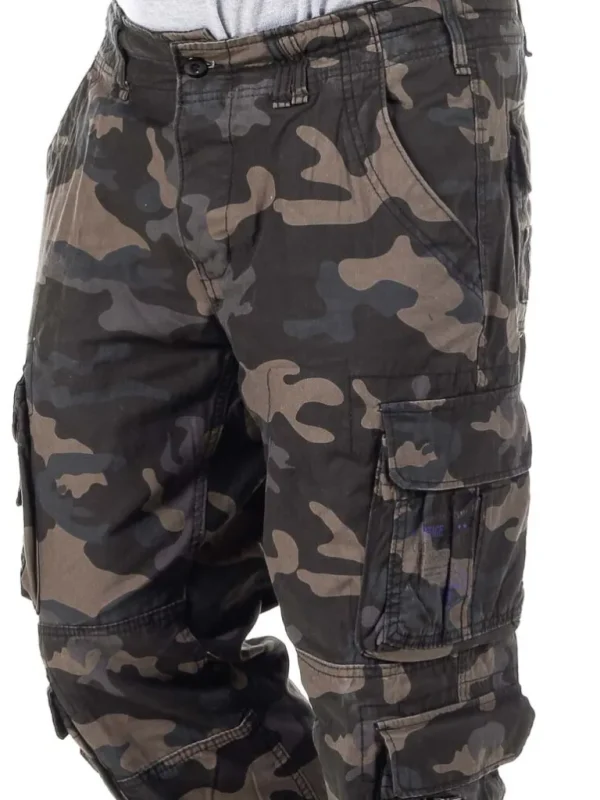 Pure Slim Fit Bukser - Dark Camo^Brandit Sale