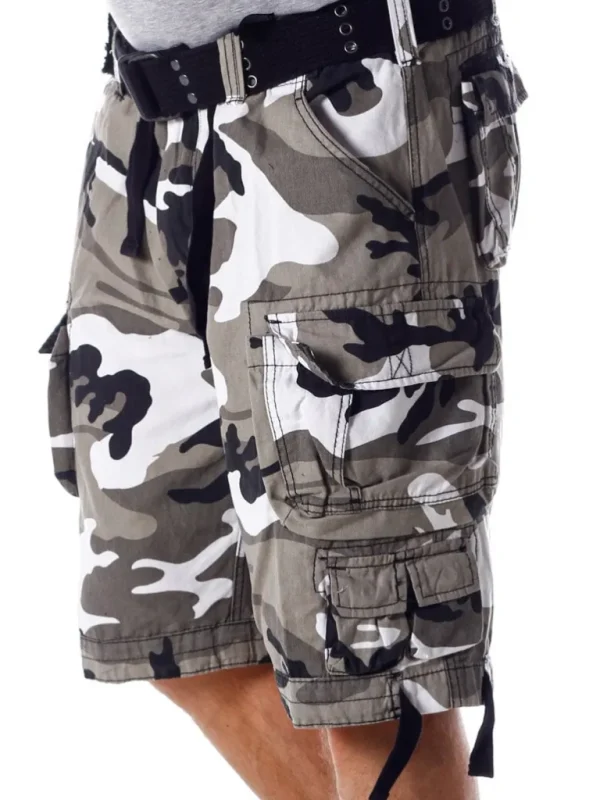 Savage Vintage Shorts - Hvid/Camo^Brandit Outlet