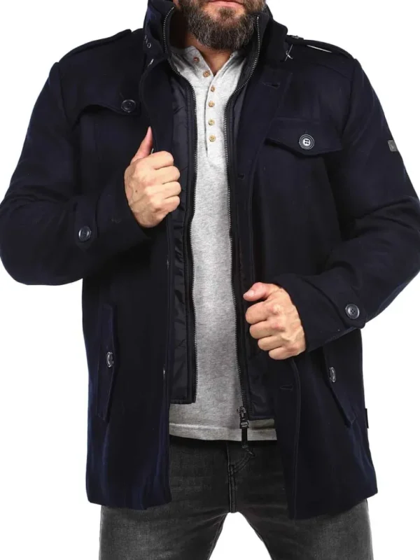 Brandon Vinterfrakke - Morkebla^Indicode Hot