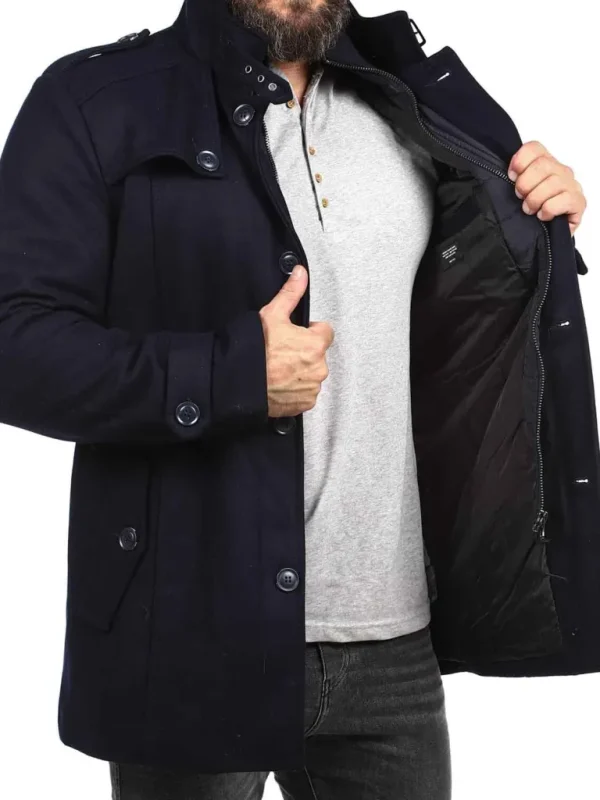 Brandon Vinterfrakke - Morkebla^Indicode Hot