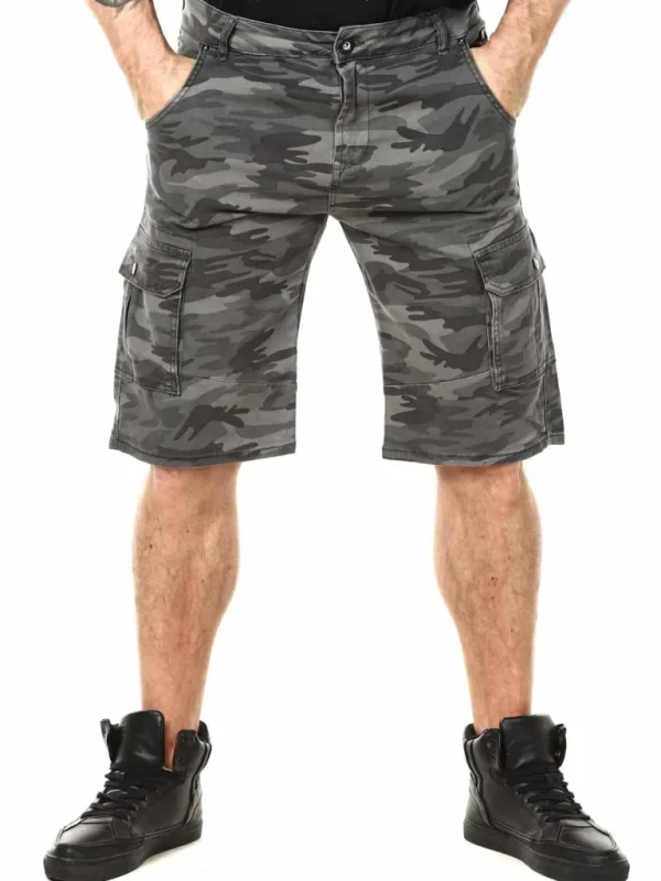 Canyon Shorts - Gra/Camo^Rusty Neal Cheap