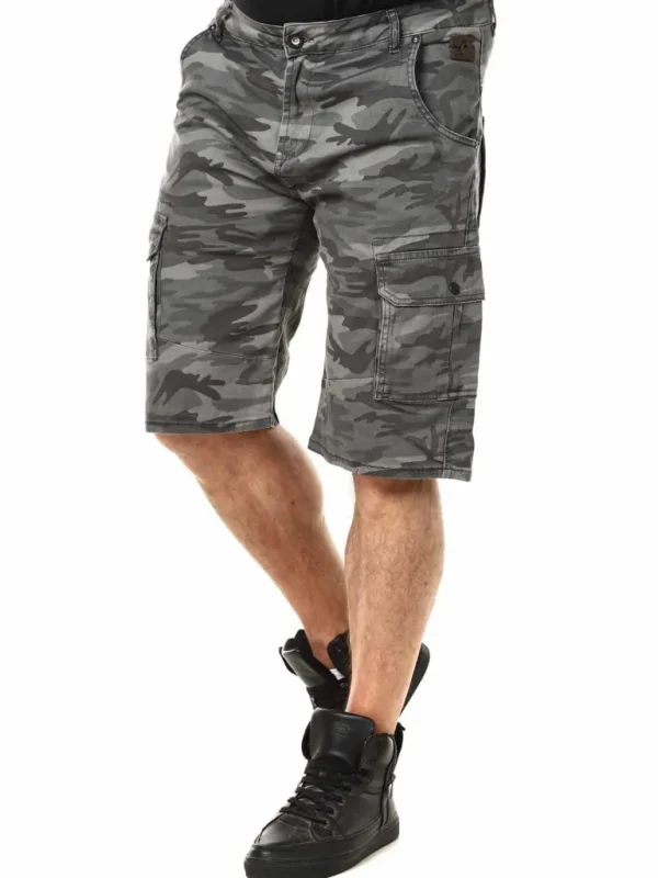 Canyon Shorts - Gra/Camo^Rusty Neal Cheap