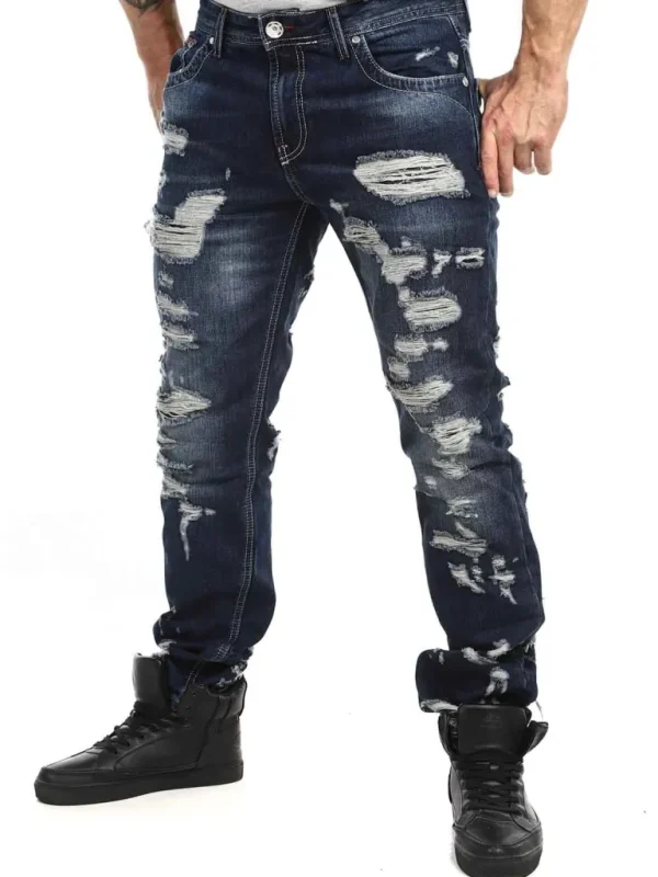 Caspian Jeans - Morkebla^Cipo & Baxx Best Sale