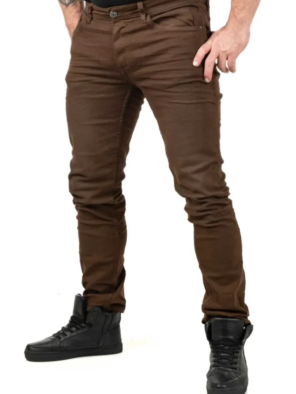 Damion Joggjeans - Morkebrun^Blend Cheap