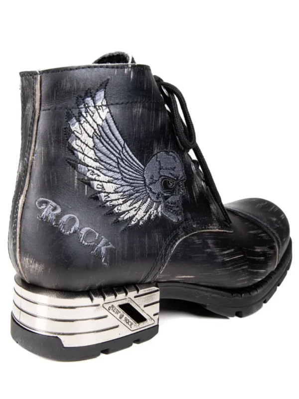Desperado Boots - Dirty Black/Solv^New Rock Best