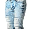 Destroyed Jeans - Lyseblå^Cipo & Baxx Fashion
