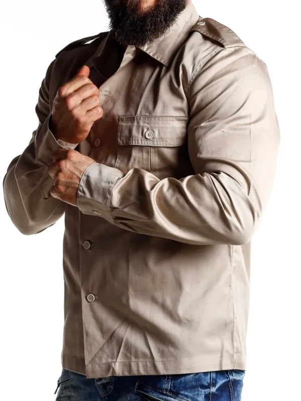 Docks Skjorte - Beige^Brandit Fashion