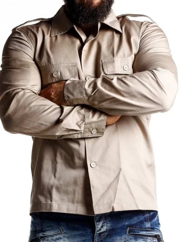 Docks Skjorte - Beige^Brandit Fashion