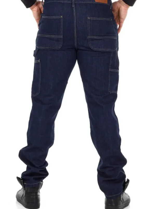 Double Knee Urban Jeans - Morkebla^Urban Classic Fashion