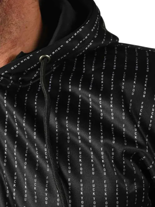 FCk You Zip Hoodie - Sort^* Shop