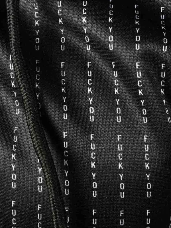 FCk You Zip Hoodie - Sort^* Fashion