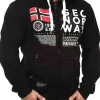 Gasado Geo Norway Hoodie - Sort^Geographical Norway Shop