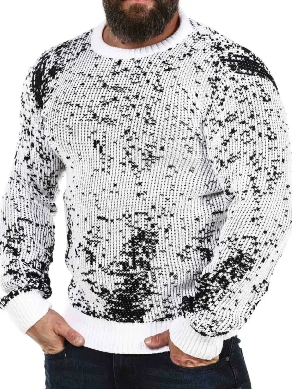 Gaston Strikket Troje - Hvid^Rusty Neal Sale