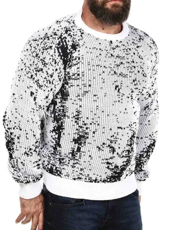 Gaston Strikket Troje - Hvid^Rusty Neal Sale