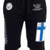 Geo Finland Bermuda Shorts - Sort^Geographical Norway Hot