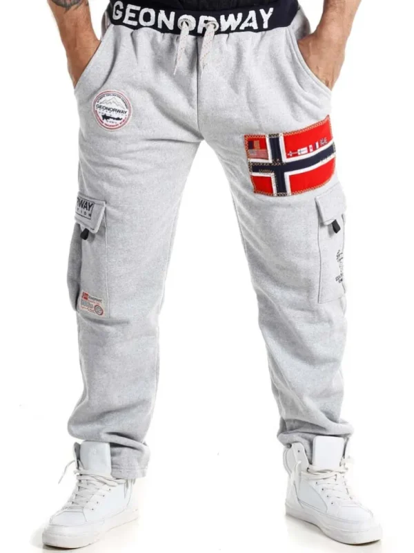 Geo Norway Cargo Sweatpants - Lysegra^Geographical Norway Flash Sale