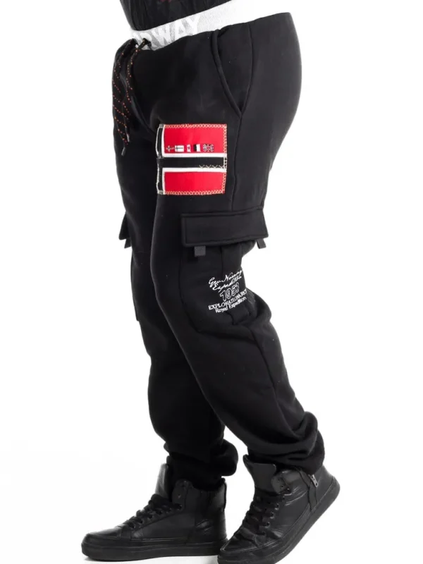 Geo Norway Cargo Sweatpants - Sort^Geographical Norway Sale