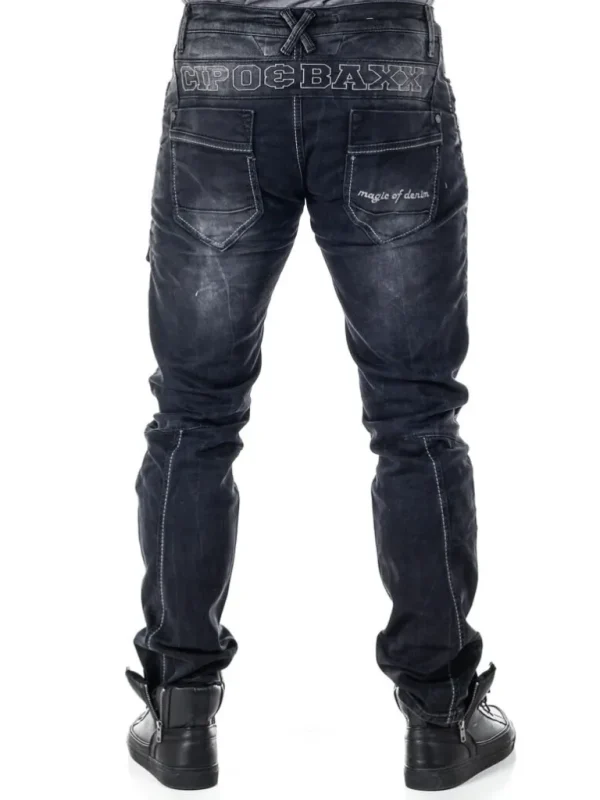 Hawkin Jeans - Sort^Cipo & Baxx Online