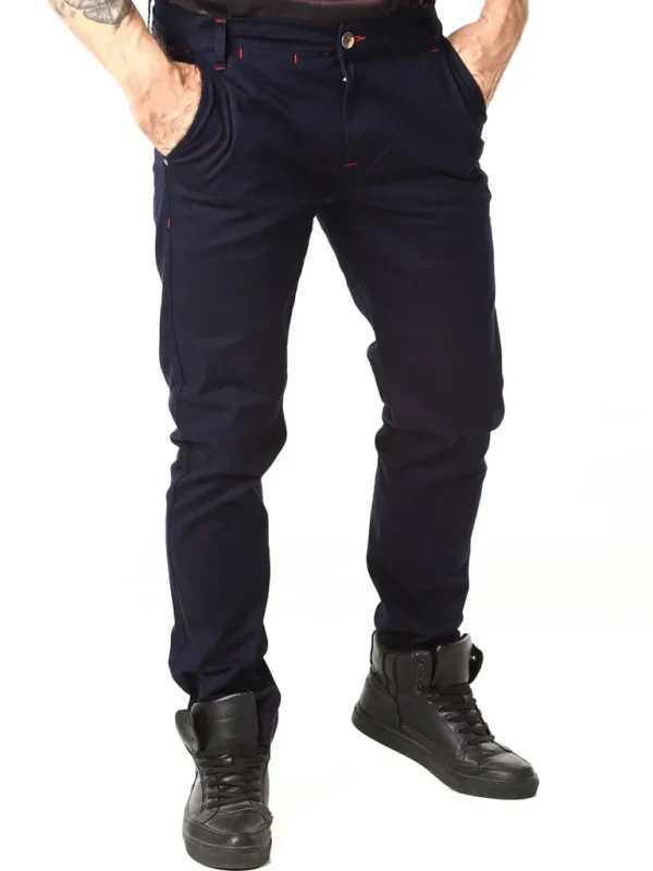 Huxley Chinos - Morkebla^Cipo & Baxx Shop