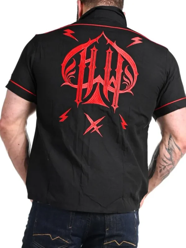 Ace Of Spades Skjorte - Sort^Hyraw Hot