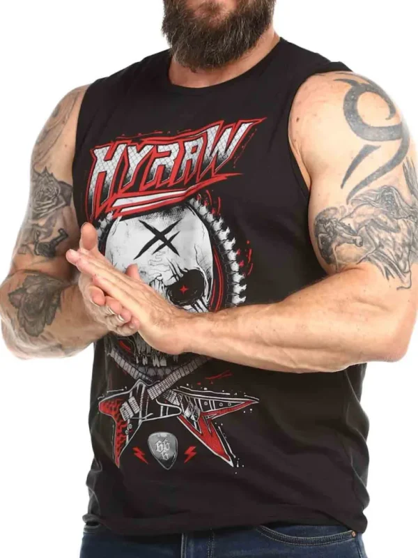 Heavy Tanktop - Sort^Hyraw Sale
