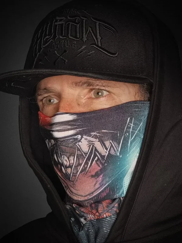 Slashed Halstorklaede - Bla/Rod^Hyraw Outlet