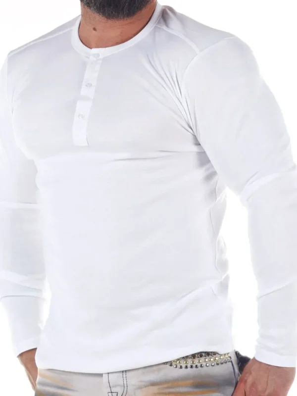 Grandad Longsleeve - Hvid^Jbs Sale