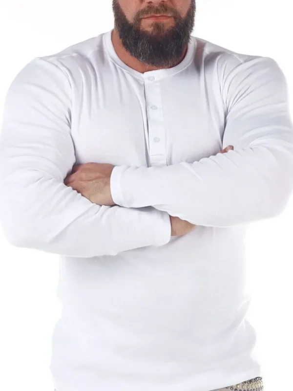 Grandad Longsleeve - Hvid^Jbs Sale